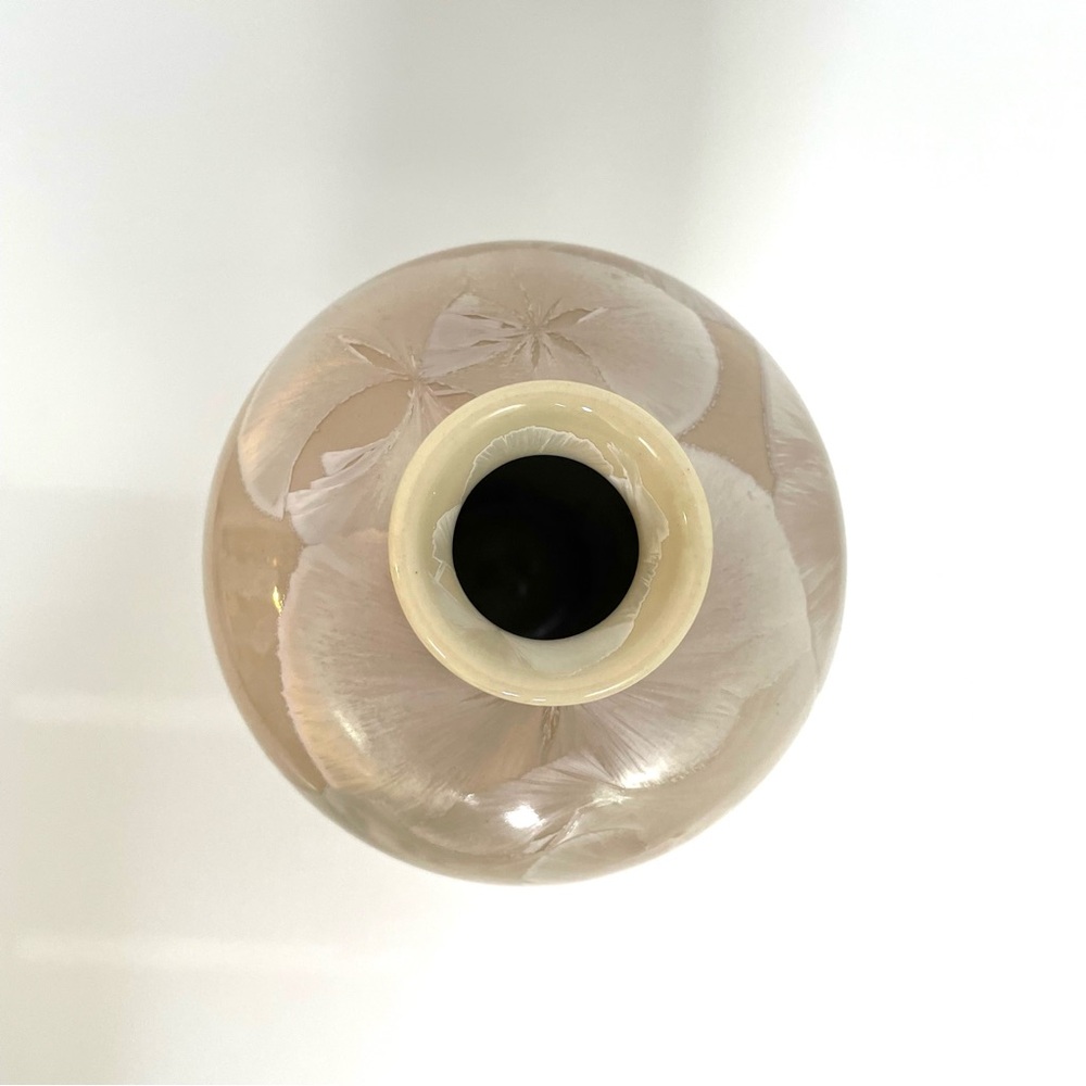 Artisan | Crystaline Ceramic Vase Louise Reding Studio Art |Collectable Signed - Picture 5 of 7